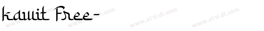 kawit Free字体转换
